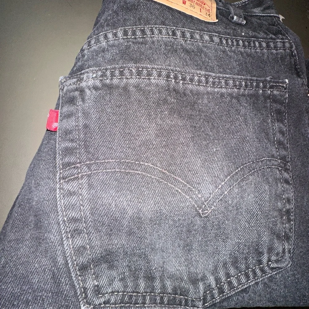 Levi Strauss - Black - Jeans - loose Fit - Tapered Leg - Picture 5 of 7